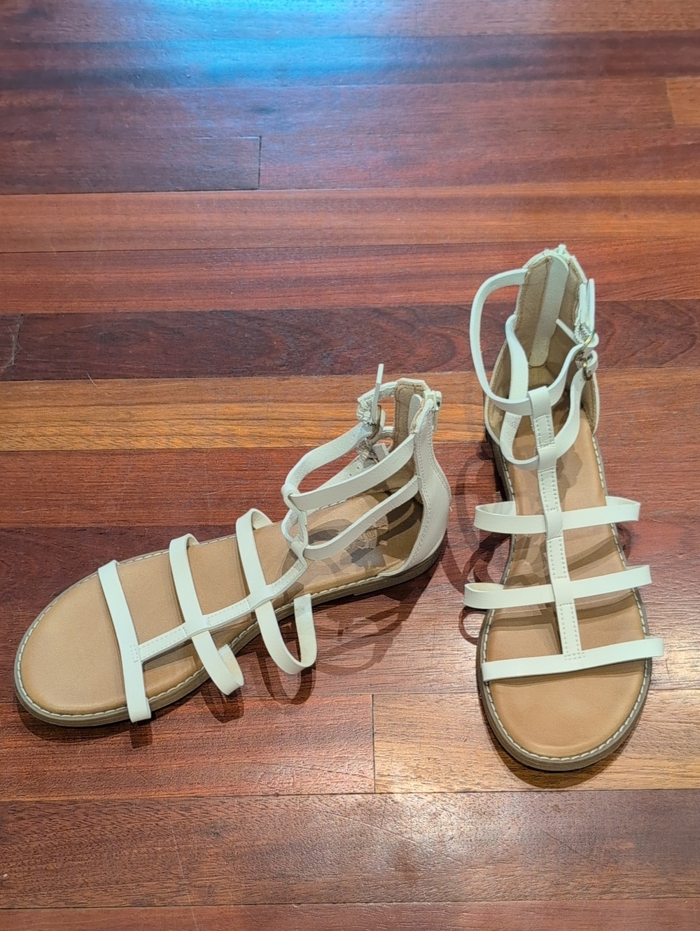 Old Navy Gladiator Sandals In White